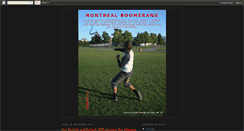 Desktop Screenshot of montrealboom.blogspot.com