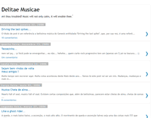 Tablet Screenshot of delitaemusicae.blogspot.com