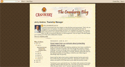 Desktop Screenshot of cranberrytownship.blogspot.com