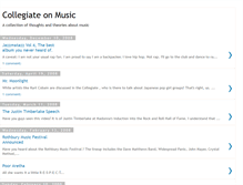 Tablet Screenshot of collegiatemusic.blogspot.com