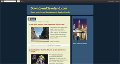 Desktop Screenshot of downtown-cleveland.blogspot.com
