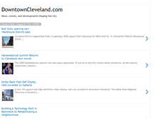 Tablet Screenshot of downtown-cleveland.blogspot.com