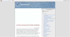 Desktop Screenshot of mobilesearth.blogspot.com