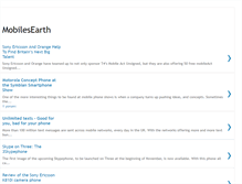 Tablet Screenshot of mobilesearth.blogspot.com