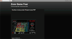 Desktop Screenshot of game-zonefears.blogspot.com