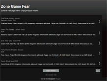 Tablet Screenshot of game-zonefears.blogspot.com