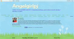 Desktop Screenshot of angelgirlpj.blogspot.com