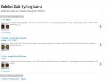 Tablet Screenshot of koleksi-syiling-lama.blogspot.com