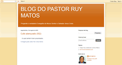 Desktop Screenshot of pastorruy.blogspot.com