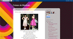 Desktop Screenshot of coisas-de-meninass.blogspot.com