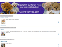 Tablet Screenshot of bearkidzbymarionfraile.blogspot.com