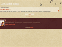 Tablet Screenshot of luahanlelaki.blogspot.com