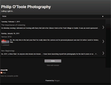 Tablet Screenshot of philipotoole.blogspot.com