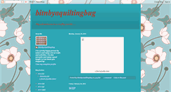 Desktop Screenshot of bitnbyaquiltingbug.blogspot.com