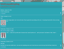 Tablet Screenshot of bitnbyaquiltingbug.blogspot.com