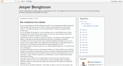 Desktop Screenshot of bengtssonblogg.blogspot.com