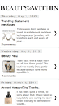 Mobile Screenshot of beauty-is-within.blogspot.com