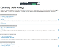 Tablet Screenshot of budy-cari-uang.blogspot.com