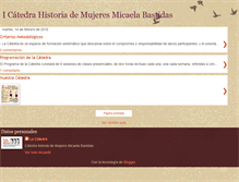 Tablet Screenshot of catedramicaelabastidas.blogspot.com