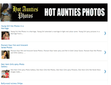 Tablet Screenshot of hot-aunties-photos.blogspot.com