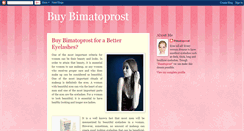 Desktop Screenshot of buy-bimatoprost.blogspot.com