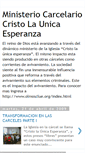 Mobile Screenshot of ministeriocristolaunicaesperanza.blogspot.com