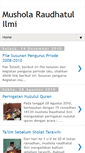 Mobile Screenshot of mushola-raudhatul-ilmi.blogspot.com