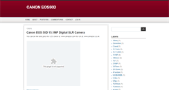 Desktop Screenshot of canondigitaleos50d.blogspot.com