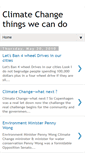 Mobile Screenshot of climatechangethingswecando.blogspot.com