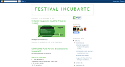 Desktop Screenshot of festival-incubarte.blogspot.com