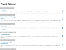 Tablet Screenshot of powelltribune.blogspot.com