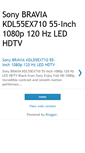 Mobile Screenshot of kdl55ex710.blogspot.com