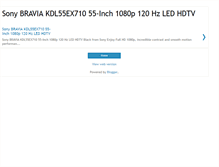 Tablet Screenshot of kdl55ex710.blogspot.com