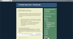 Desktop Screenshot of freedomboatclubportsmouth.blogspot.com