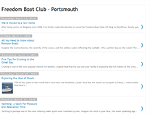 Tablet Screenshot of freedomboatclubportsmouth.blogspot.com