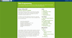 Desktop Screenshot of programmingtheweb.blogspot.com