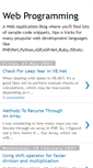 Mobile Screenshot of programmingtheweb.blogspot.com