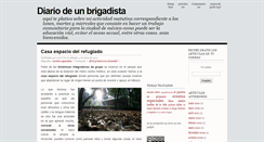 Desktop Screenshot of diariodeunbrigadista.blogspot.com