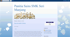 Desktop Screenshot of panitasainssmksm.blogspot.com