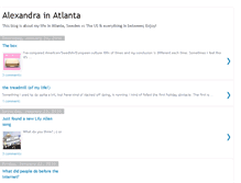 Tablet Screenshot of alexandrainatlanta.blogspot.com