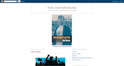 Desktop Screenshot of jimthorpeblog.blogspot.com