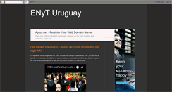 Desktop Screenshot of enyturuguay.blogspot.com