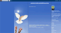 Desktop Screenshot of ministeriodesaluddelanacion.blogspot.com