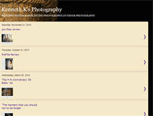 Tablet Screenshot of kennethkphotography.blogspot.com