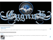 Tablet Screenshot of cygnusband.blogspot.com