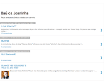 Tablet Screenshot of baudajoaninha.blogspot.com