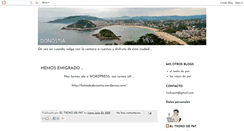 Desktop Screenshot of fotosdedonostia.blogspot.com