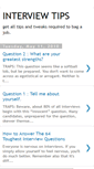 Mobile Screenshot of basic-interview-tips.blogspot.com