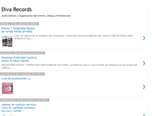 Tablet Screenshot of divarecords.blogspot.com