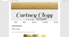 Desktop Screenshot of cortneyclegg.blogspot.com